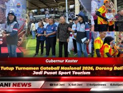 Gubernur Koster Tutup Turnamen Gateball Nasional 2026, Dorong Bali Jadi Pusat Sport Tourism