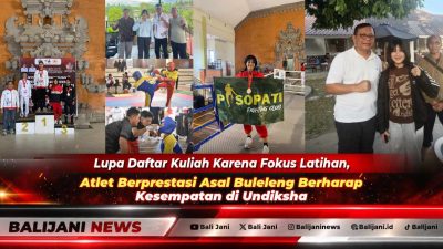 Ni Kadek Mirah Pratiwi atlet bela diri berprestasi asal Buleleng saat menunjukkan medali dan piagam penghargaan kejuaraan