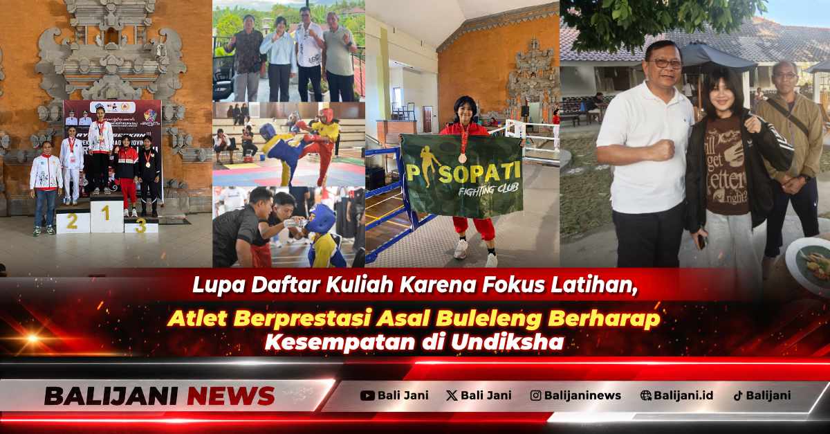 Ni Kadek Mirah Pratiwi atlet bela diri berprestasi asal Buleleng saat menunjukkan medali dan piagam penghargaan kejuaraan