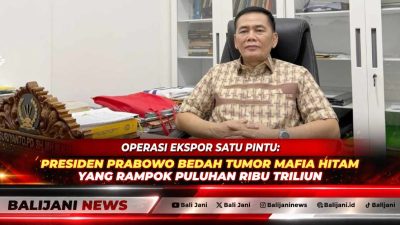 OPERASI EKSPOR SATU PINTU: PRESIDEN PRABOWO BEDAH TUMOR MAFIA HITAM YANG RAMPOK PULUHAN RIBU TRILIUN