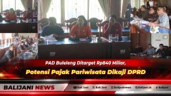 Ketua DPRD Buleleng Ketut Ngurah Arya memimpin Rapat Banggar bersama Gabungan Komisi DPRD membahas KUA-PPAS 2027 dan optimasi PAD sektor pariwisata