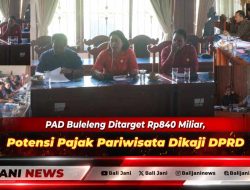 PAD Buleleng Ditarget Rp840 Miliar, Potensi Pajak Pariwisata Dikaji DPRD