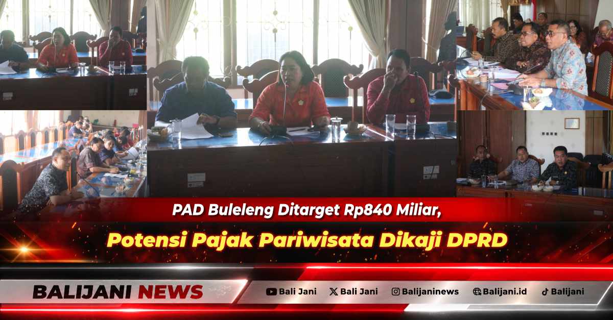 Ketua DPRD Buleleng Ketut Ngurah Arya memimpin Rapat Banggar bersama Gabungan Komisi DPRD membahas KUA-PPAS 2027 dan optimasi PAD sektor pariwisata