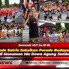 Semarak HUT ke-81 RI, Bupati I Made Satria Saksikan Parade Budaya TK dan SD di Monumen Ida Dewa Agung Jambe