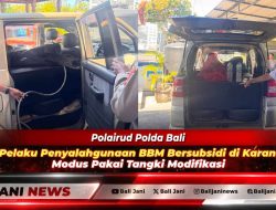 Polairud Polda Bali Bekuk Pelaku Penyalahgunaan BBM Bersubsidi di Karangasem, Modus Pakai Tangki Modifikasi