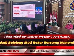 Tekan Inflasi dan Evaluasi Program 3 Juta Rumah, Pemkab Buleleng Ikuti Rakor Bersama Kemendagri