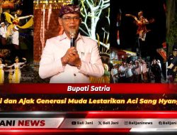 Bupati Satria Apresiasi dan Ajak Generasi Muda Lestarikan Aci Sang Hyang Grodog