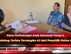 Kasus Perlindungan Anak Memasuki Tahap II, Kejari Buleleng Terima Tersangka AJ dari Penyidik Polres Buleleng