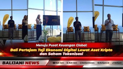 Suasana diskusi panel Coinfest Asia 2026 di Bali yang membahas regulasi aset kripto dan perkembangan saham tokenisasi di Indonesia
