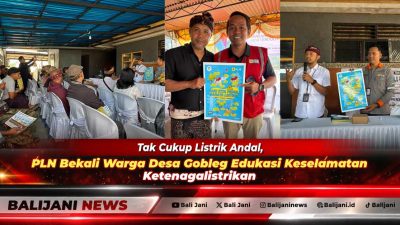 Sosialisasi dan edukasi keselamatan ketenagalistrikan oleh tim PLN UP3 Bali Utara kepada warga dan petani di Desa Gobleg Kecamatan Banjar Buleleng