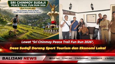 Lewat ‘Sri Chinmoy Peace Trail Fun Run 2026’, Desa Sudaji Dorong Sport Tourism dan Ekonomi Lokal