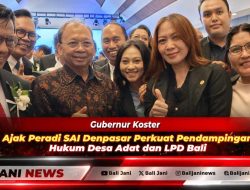 Gubernur Koster Ajak Peradi SAI Denpasar Perkuat Pendampingan Hukum Desa Adat dan LPD Bali