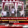 Peringati Hari Jadi Ke-68 Provinsi Bali, Bupati Satria Tegaskan Komitmen Pemerataan Pembangunan di Klungkung