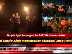 Pimpin Apel Renungan Suci di TMP Semara Loka, Bupati Satria Ajak Masyarakat Teladani Jasa Pahlawan