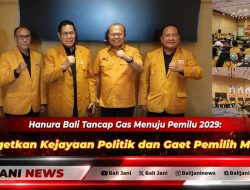 Hanura Bali Tancap Gas Menuju Pemilu 2029: Targetkan Kejayaan Politik dan Gaet Pemilih Muda