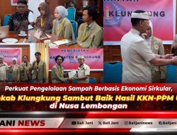 Perkuat Pengelolaan Sampah Berbasis Ekonomi Sirkular, Pemkab Klungkung Sambut Baik Hasil KKN-PPM UGM di Nusa Lembongan
