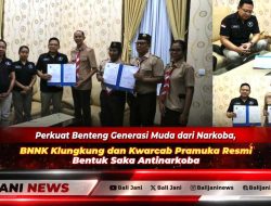 Perkuat Benteng Generasi Muda dari Narkoba, BNNK Klungkung dan Kwarcab Pramuka Resmi Bentuk Saka Antinarkoba