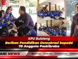 KPU Buleleng Berikan Pendidikan Demokrasi kepada 70 Anggota Paskibraka
