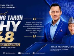 AHY Ulang Tahun ke-48, Ketua DPD Demokrat Bali Made Mudarta Puji Kepemimpinan dan Pengabdiannya