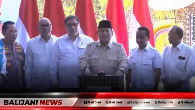 Prabowo Resmikan Program PLTS 100 GWp, Bali Masuk Gelombang Awal Transisi Energi Nasional