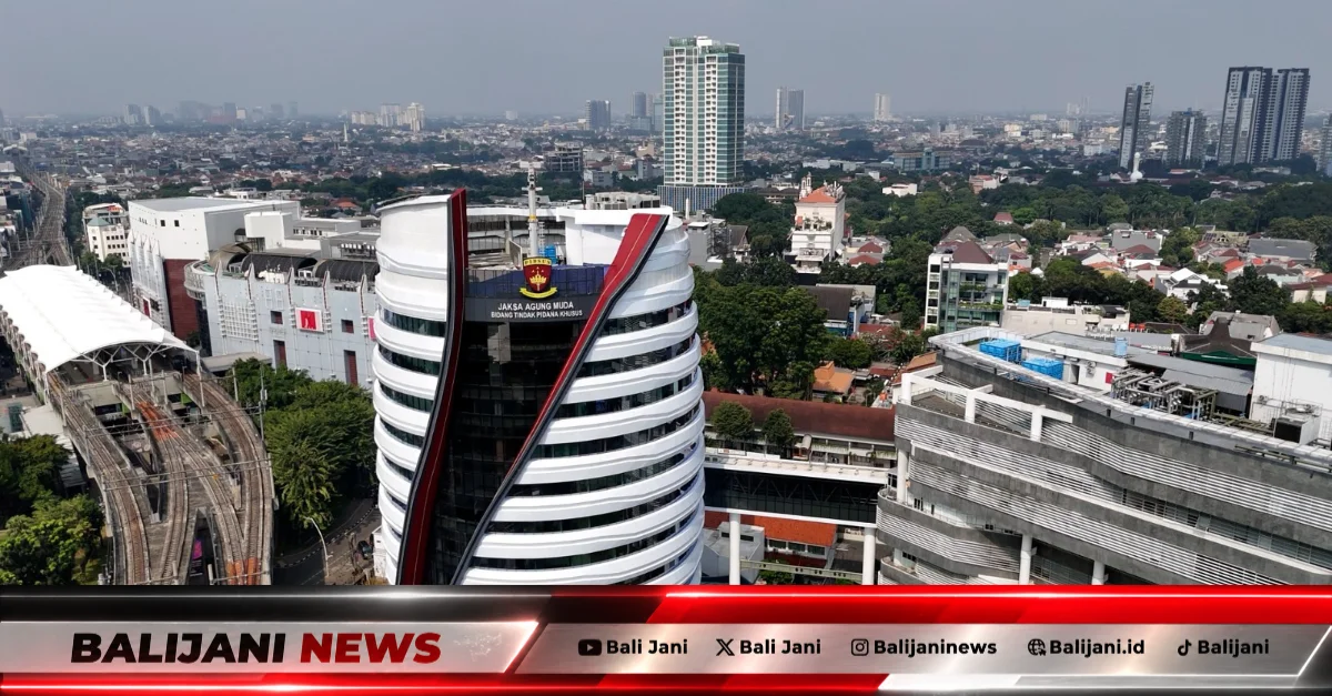 Gedung Kejaksaan Agung lokasi penyidikan kasus korupsi Program Makan Bergizi Gratis BGN