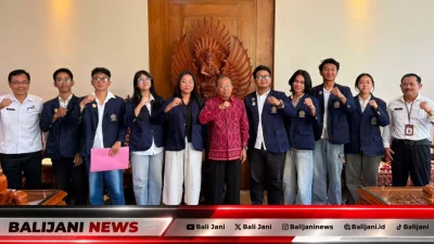 Audiensi BEM Fakultas Pertanian Unud dengan Gubernur Bali terkait alih fungsi lahan dan krisis petani