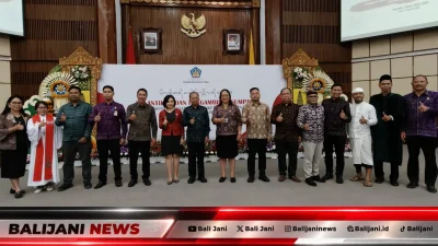 Gubernur Bali Wayan Koster melantik anggota BPSK Kota Denpasar periode 2026-2031 di Gedung Wiswa Sabha Utama.