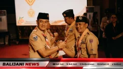 Bentengi Generasi Muda dari Narkoba, Kwarcab Buleleng dan BNNK Resmi Kukuhkan Saka Anti Narkoba