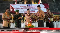 Peringati Hari Pramuka ke-65, Kwarcab Klungkung Gelar Renungan Suci dan Gagas Kerja Sama Saka Anti Narkoba Bersama BNN