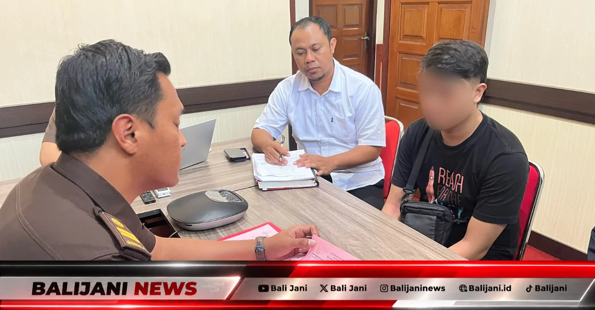 Kantor Kejaksaan Negeri Buleleng tempat penyerahan tersangka kasus pornografi PPA.