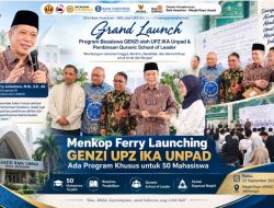 Menkop Ferry Launching Beasiswa GENZI UPZ IKA UNPAD, Tawarkan Pembinaan Karakter untuk 50 Mahasiswa