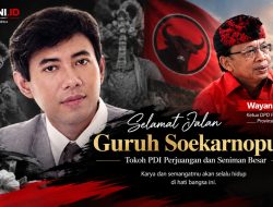 Berita Duka: Tokoh PDI Perjuangan dan Seniman Besar Guruh Soekarnoputra Meninggal Dunia
