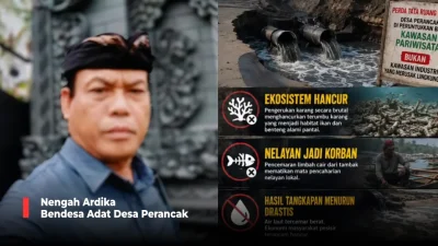 Keresahan Warga Memuncak, Desa Adat Perancak Desak Penghentian Pemasangan Pipa Limbah Tambak