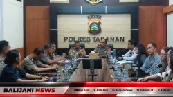 Perkuat Pengamanan Objek Vital Perbankan, Polres Tabanan dan BRI BO Tabanan Gelar Rakor Perpanjangan PKT