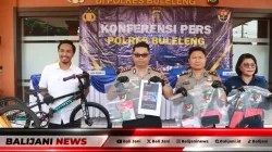 Polres Buleleng Gulung Perjudian Balap Sepeda Gayung Antar-Geng di Kaliuntu, Taruhan Capai Jutaan Rupiah