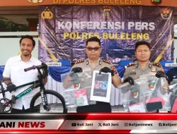 Polres Buleleng Gulung Perjudian Balap Sepeda Gayung Antar-Geng di Kaliuntu, Taruhan Capai Jutaan Rupiah