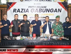 Wujudkan Lapas Bebas Halinar, Lapas Jombang Gelar Razia Gabungan dan Tes Urine WBP