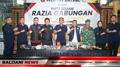 Wujudkan Lapas Bebas Halinar, Lapas Jombang Gelar Razia Gabungan dan Tes Urine WBP