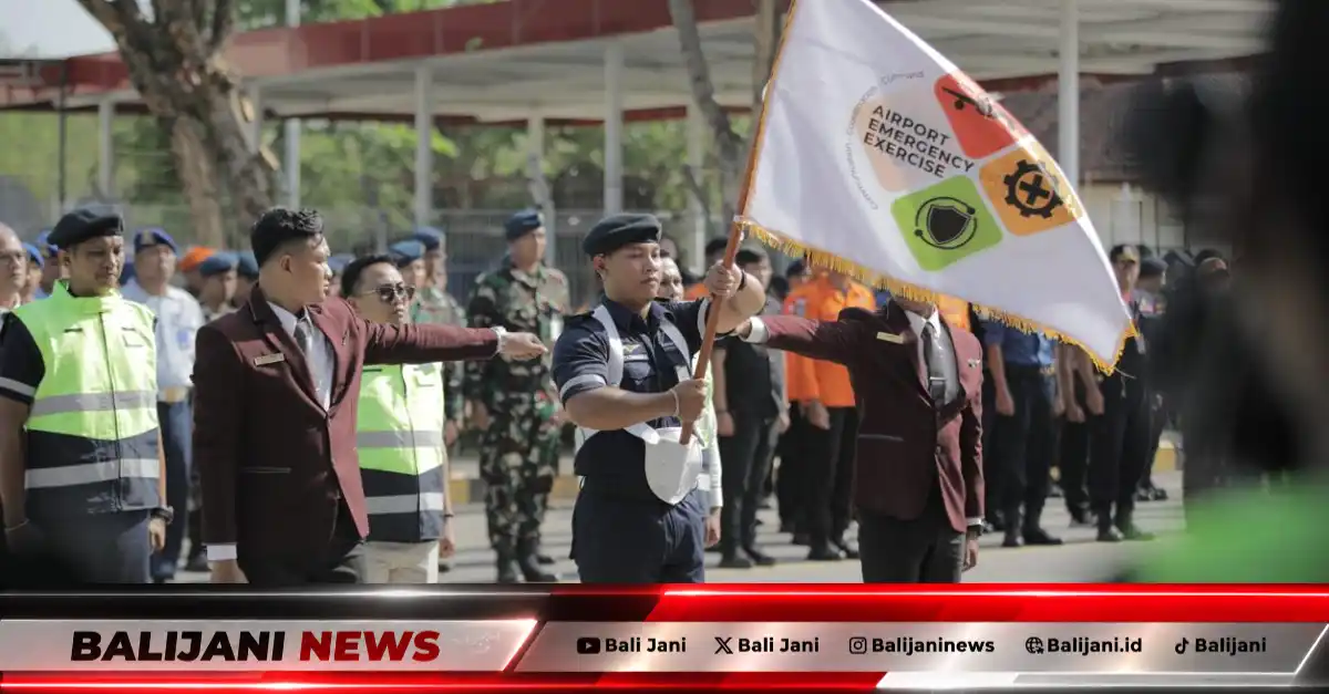 Bandara I Gusti Ngurah Rai Simulasikan Gempa Hingga Kecelakaan Pesawat dalam Latihan Darurat Skala Penuh