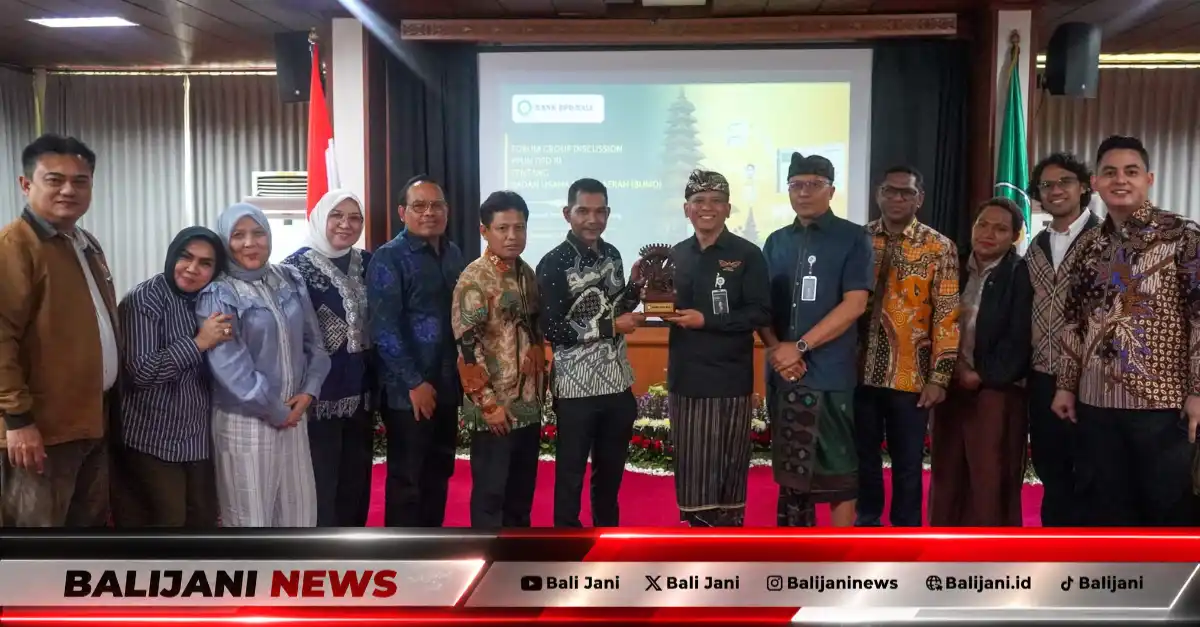 Kegiatan Focus Group Discussion Sosialisasi RUU BUMD oleh PPUU DPD RI di Kantor Pusat Bank BPD Bali