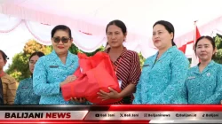 Pasar Rakyat di Karangasem, Putri Koster Dorong Produk Lokal dan Bunga Kasna Temukus Makin Berdaya