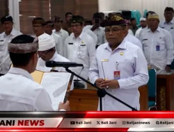Rotasi Jabatan Pemkab Klungkung: A.A. Gede Lesmana Jabat Staf Ahli, Gede Putra Mahajaya Dilantik Jadi Pj Sekda
