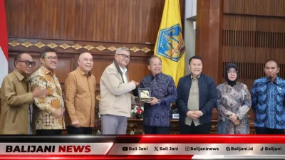 Wakil Ketua Komisi II DPR RI Agun Gunandjar Sudarsa memimpin Kunker Spesifik Pengawasan Aset bersama Gubernur Bali Wayan Koster di Denpasar