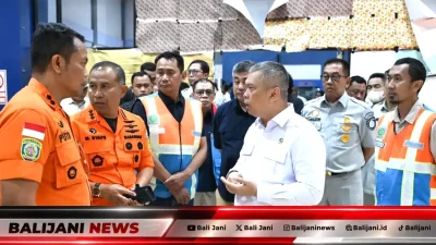 Direksi Jasa Raharja saat meninjau langsung penanganan korban insiden KM Virgo Transport 8