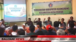 Wabup Tjok Surya Apresiasi Kinerja Desa Sampel di Nusa Penida, Tekankan Kebersihan Lingkungan dan Percepatan IKD