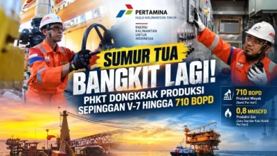 Sumur Tua Bangkit Lagi! PHKT Dongkrak Produksi Sepinggan V-7 hingga 710 BOPD