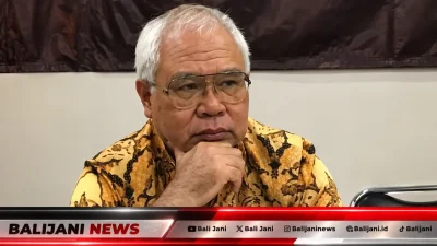Mantan Kepala BAIS TNI Laksamana Muda TNI Purn Soleman B Ponto memberikan keterangan terkait penafsiran hukum pimpinan Ombudsman RI
