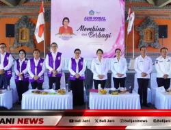 Dorong Kader Posyandu Peka Persoalan Warga, Ny. Putri Koster Gelar Aksi Sosial ‘Membina dan Berbagi’ di Bangli