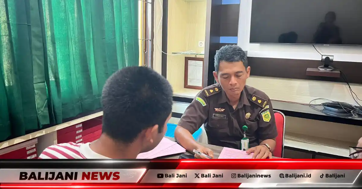 Kantor Kejaksaan Negeri Buleleng lokasi proses pelimpahan Tahap II tersangka tindak pidana narkotika PYK
