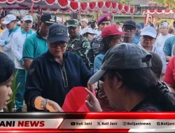 Putri Koster Buka Pasar UMKM Sudaji, Dorong Kearifan Lokal Jadi Penggerak Ekonomi Desa